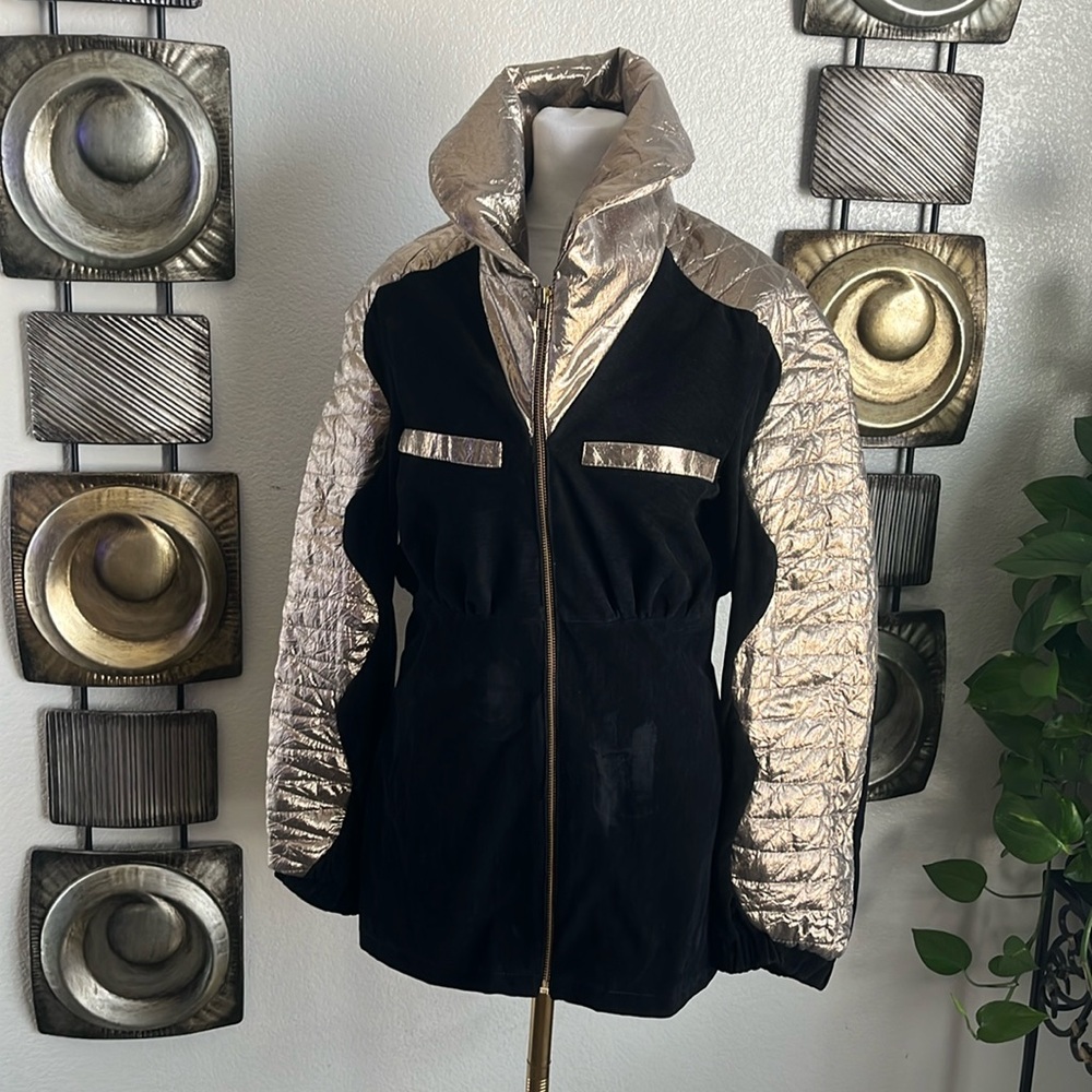 Vintage Black/Gold Jacket